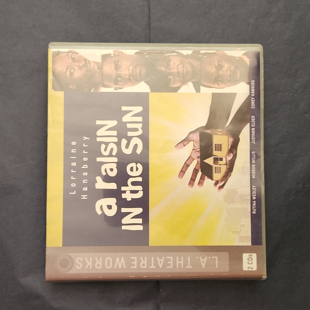 Lorraine Hansberry's- A Raisin in the Sun- 2 CD Audiobook